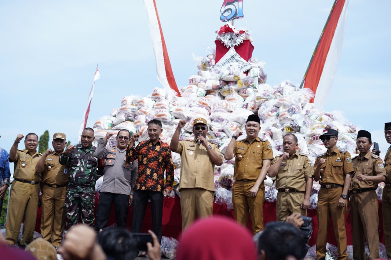 Kampung Tanjung Anom Rayakan HUT ke-51 dengan Doa Bersama dan Bakti Sosial