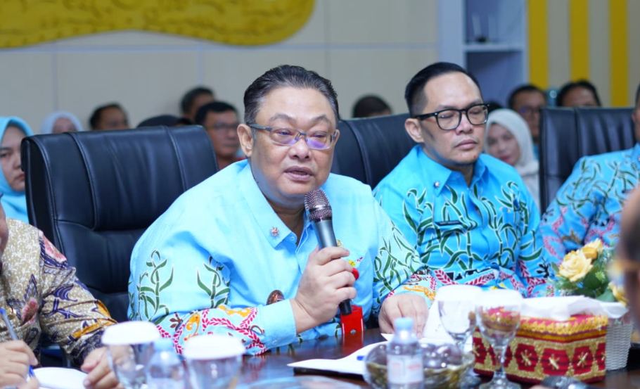 Entry Meeting BPK di Lampung Tengah, Pemkab Minta OPD Tak Lambat Serahkan Data