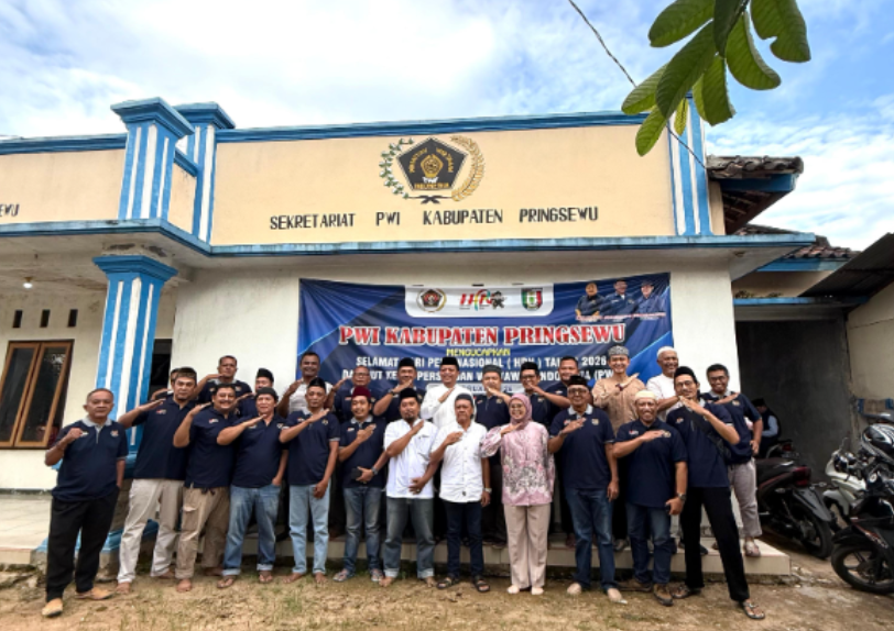 Bupati Riyanto Pamungkas Hadiri Buka Puasa Bersama PWI Pringsewu 