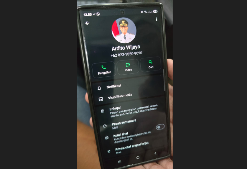 Telepon Palsu Mengaku Bupati Lampung Tengah, Warga Diminta Waspada