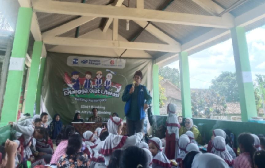 Roadshow Dongeng Literasi Sambangi Klaten, Jarwo Songha Ajak Anak-anak Cinta Buku