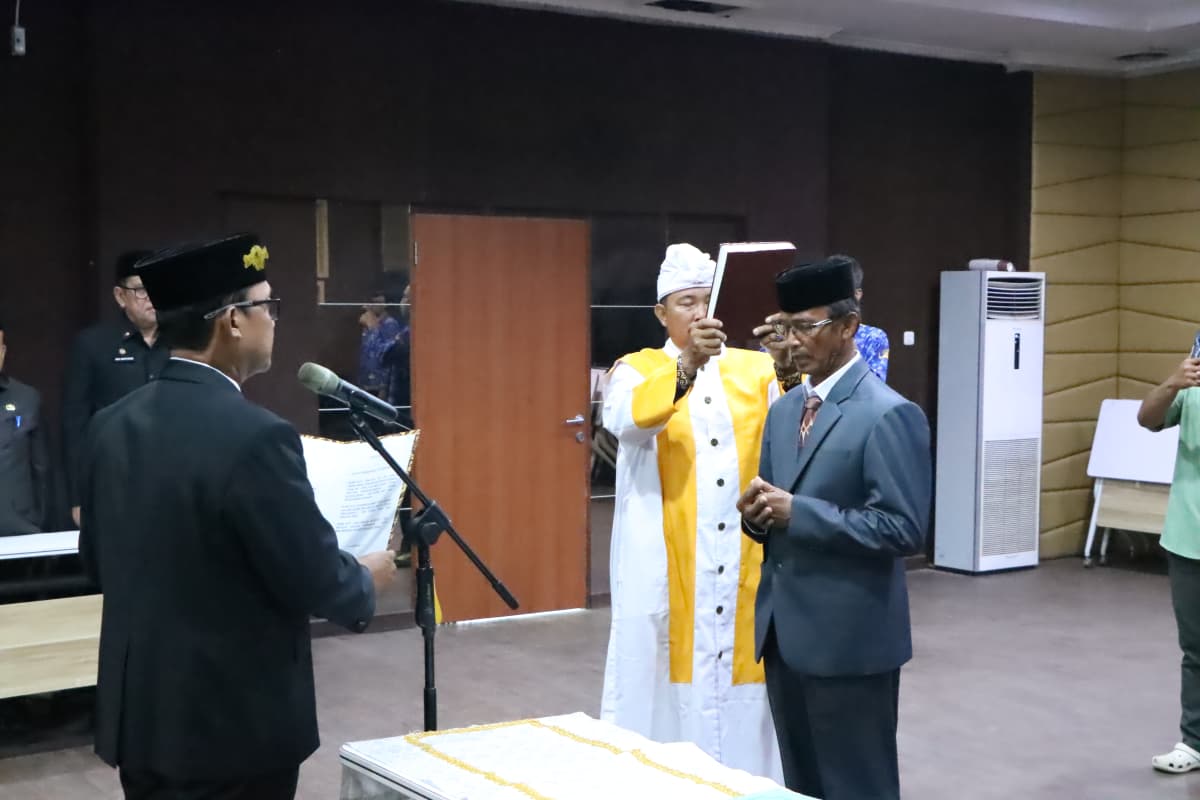 I Nyoman Gunadiarsa Resmi Pimpin Dinas Ketahanan Pangan, Tanaman Pangan dan Hortikultura Lamteng