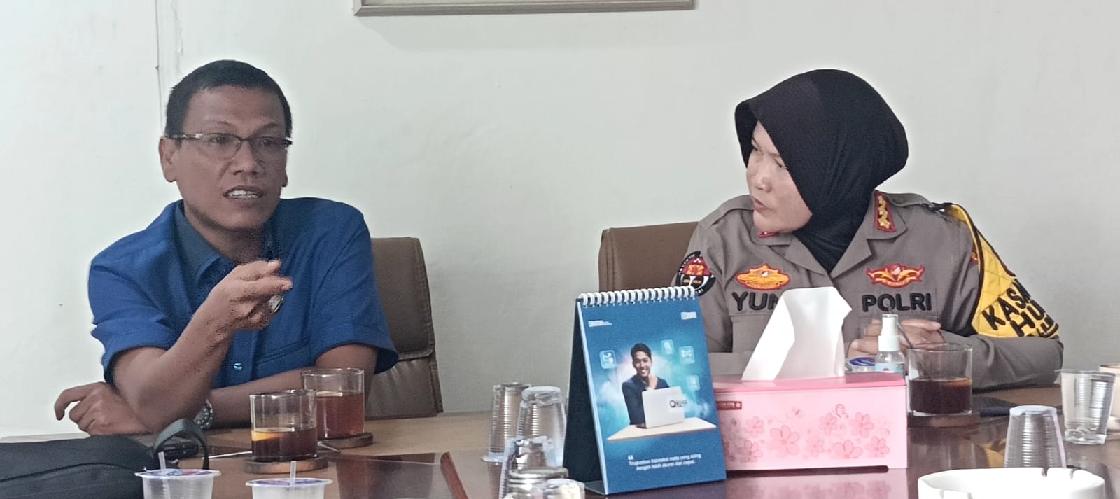 Polda Lampung Evaluasi Rilis Akhir Tahun, Sampaikan Permohonan Maaf ke PWI