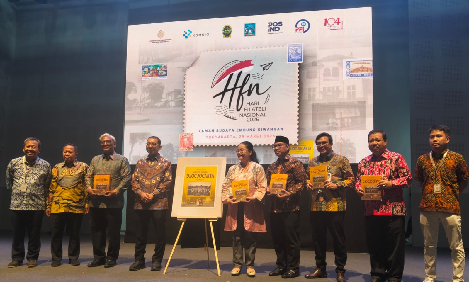 HFN Yogya 2026: Perangko Jadi Penghubung Sejarah dan Identitas Bangsa