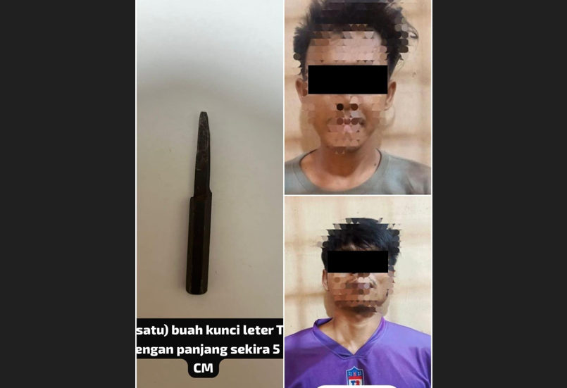 Resahkan Warga, 3 Komplotan Curas di Mesuji Akhirnya Ditangkap Polisi