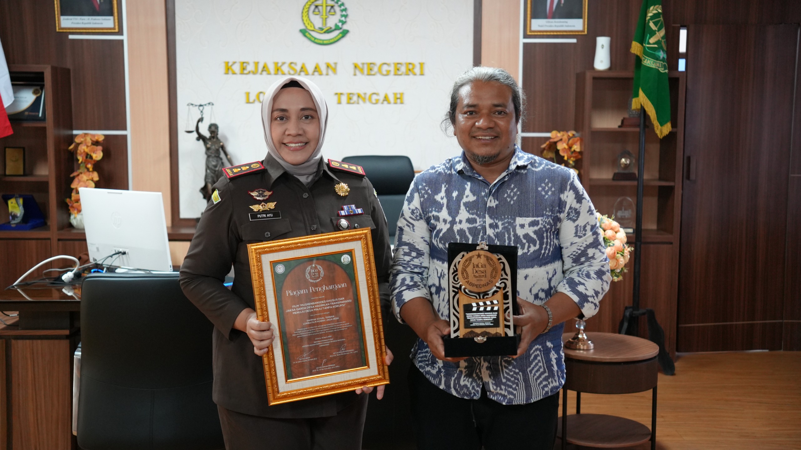 Angkat Isu Anti Korupsi, Film 'Jaga Desa' di Desa Selebung Lombok Tengah Sabet Penghargaan Nasional 