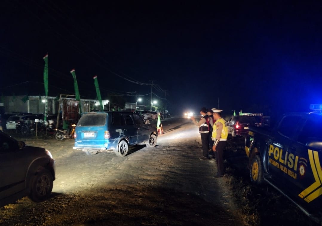 Polres Mesuji Kerahkan Kompi I untuk Jaga Keamanan dan Kelancaran Lalu Lintas Saat Libur
