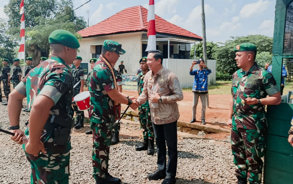 Kunker Pangdam XII/Raden Intan, Sekda Welly Adiwantra Tegaskan Komitmen Sinergi TNI–Pemda
