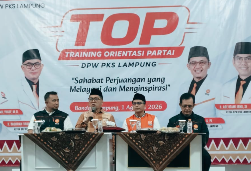 PKS Lampung Perkuat Jaringan Relawan, Siapkan 56 Ribu Sahabat PKS untuk Layani Masyarakat