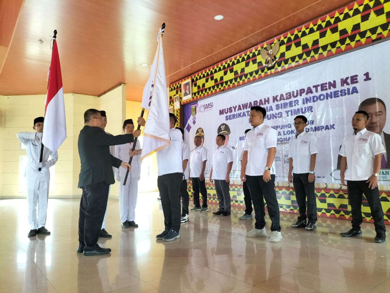Eko Wahyu Untoro Resmi Pimpin SMSI Lampung Timur Periode 2026–2029