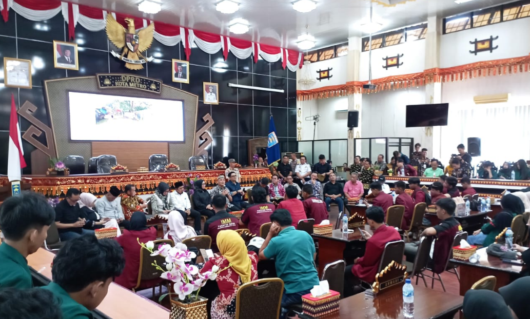 IMM Geruduk Kantor DPRD Metro, Pertanyakan Dua Proyek Pembangunan yang Batal