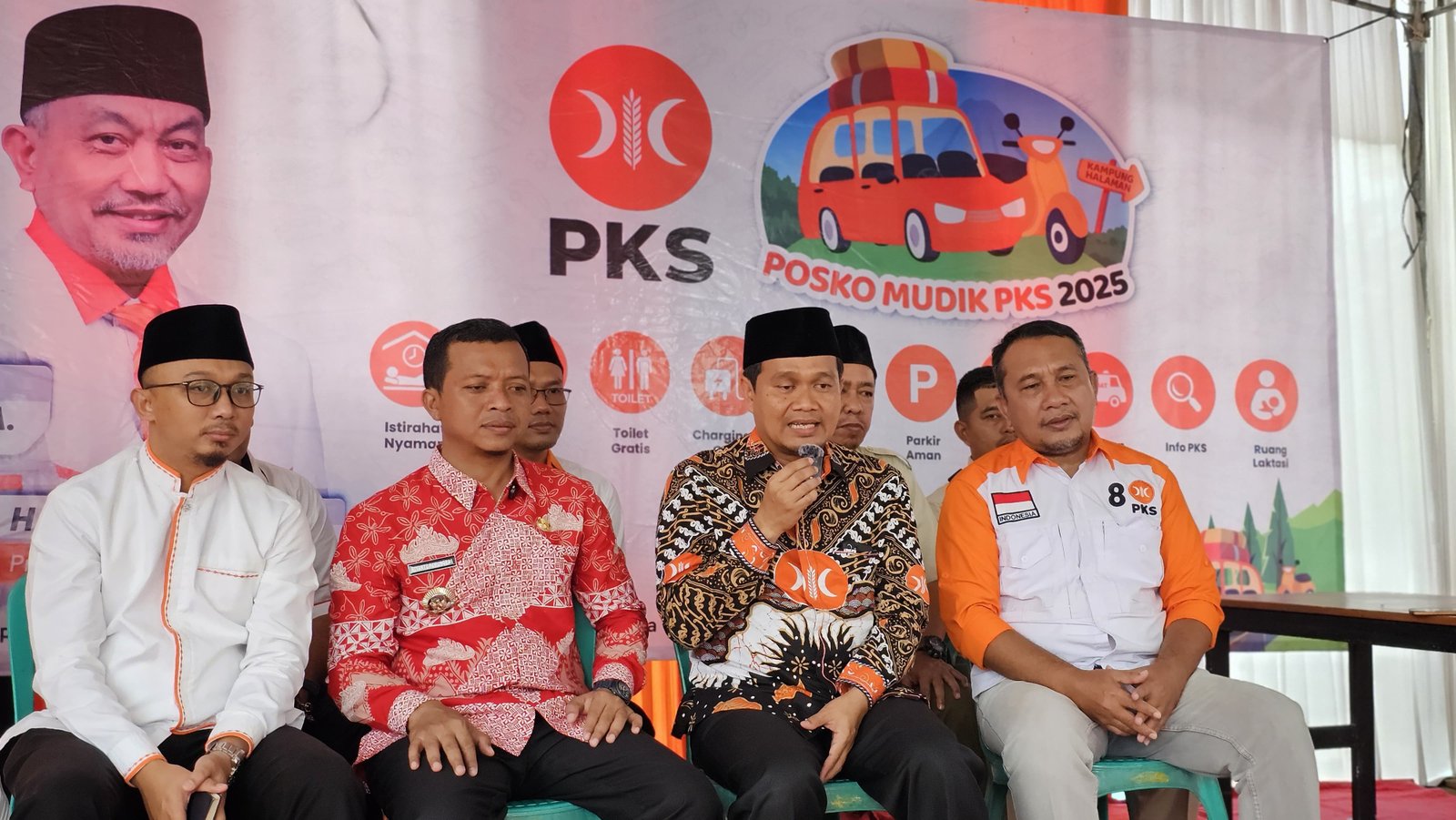 Enam Posko Mudik PKS Lampung Siap Layani Pemudik Lebaran 2025
