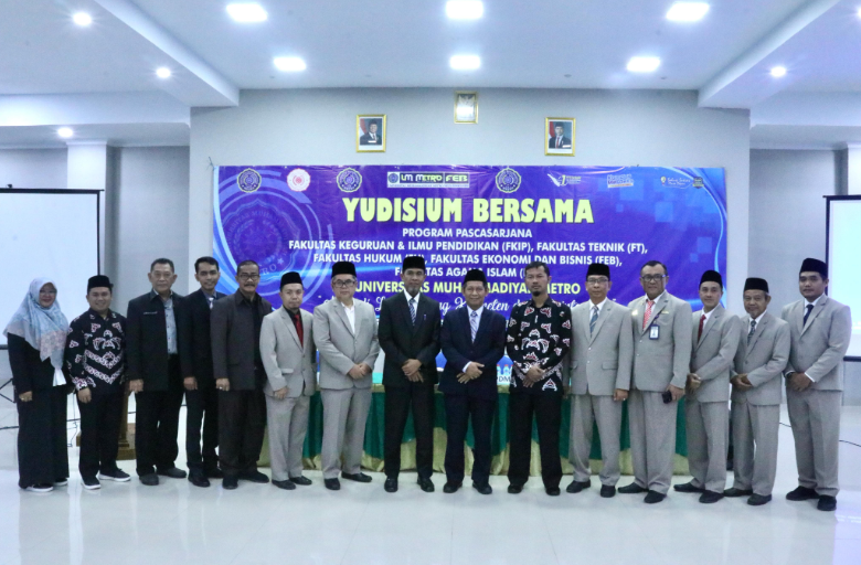 Wujudkan Lulusan Siap Bersaing di Dunia Kerja, UM Metro Gelar Yudisium Bersama Periode I Tahun 2025
