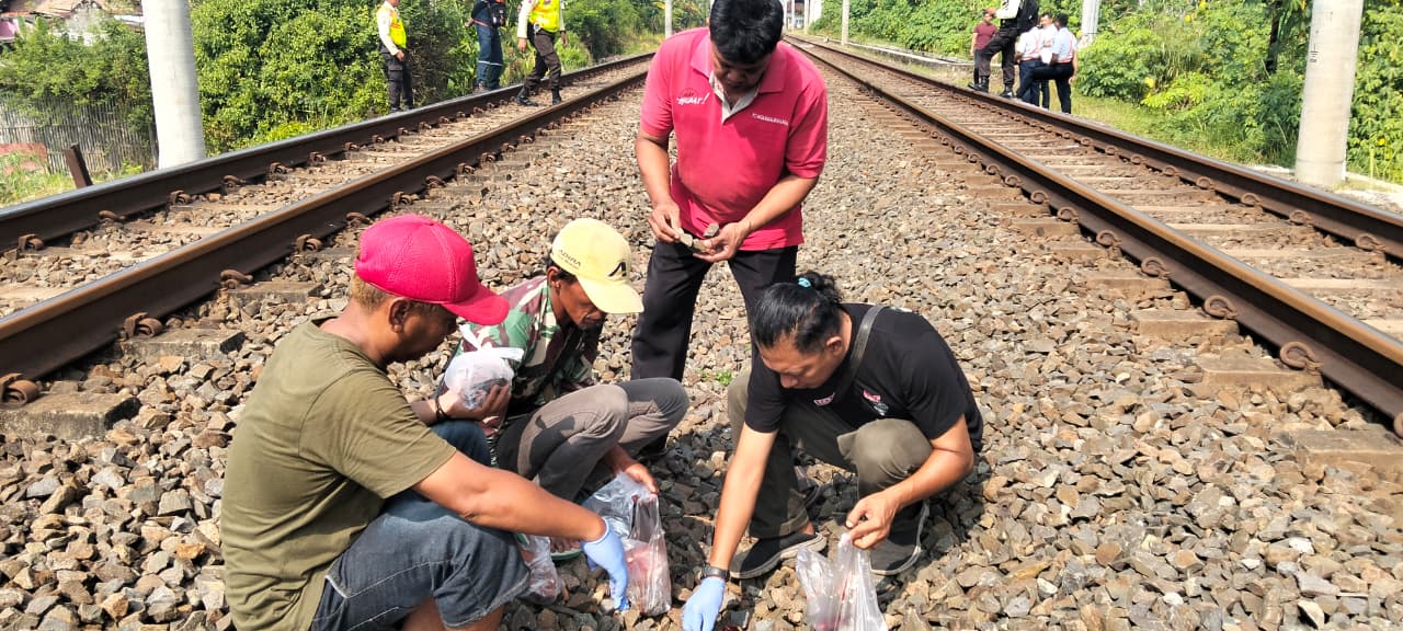 Insiden Tertemper KA Gajayana Tambahan, KAI Daop 6 Yogyakarta Imbau Warga Jauhi Rel