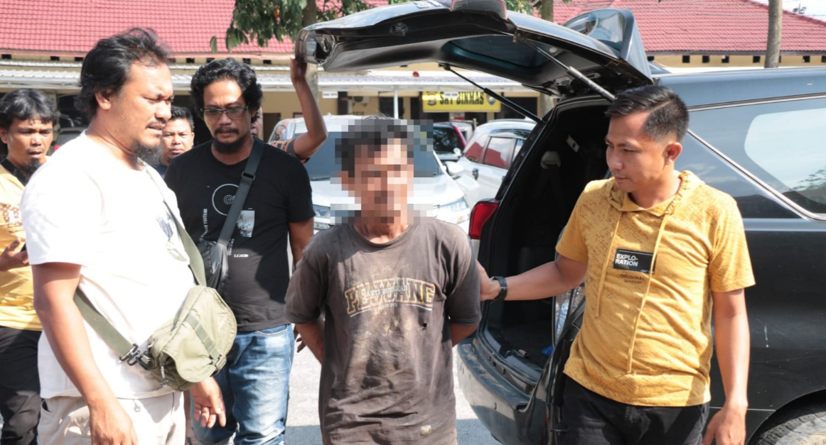 Tekab 308 Tuba Bekuk Pelaku Pembunuhan dan Pemerkosaan Anak Dibawah Umur