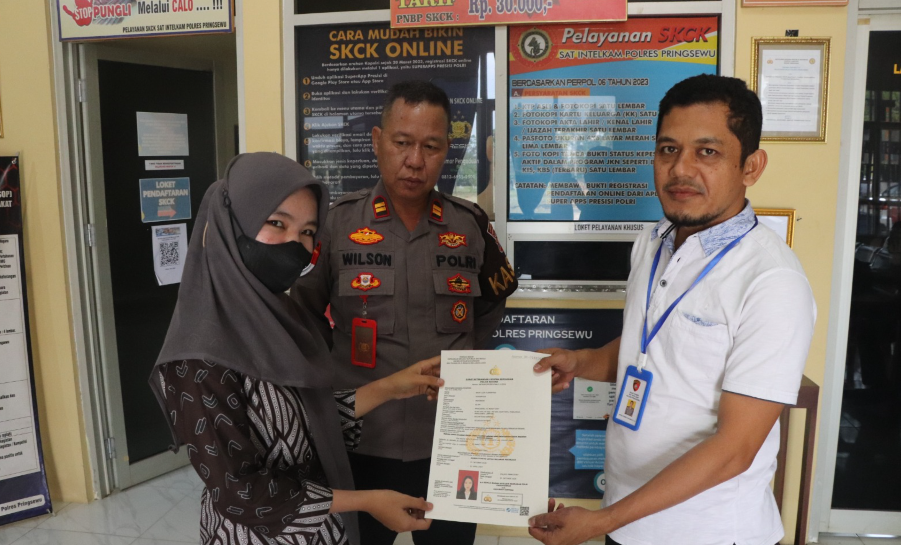 Permintaan SKCK di Pringsewu Tembus 6.149 Dokumen