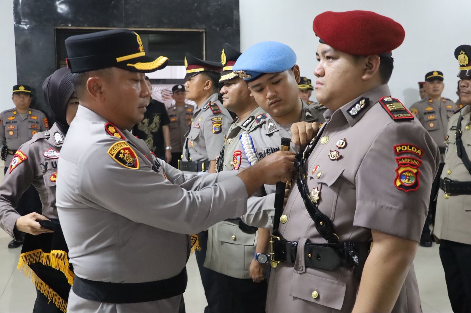 Penyegaran Organisasi, Polres Mesuji Resmi Rotasi Kabag Ops hingga Kasat Reskrim