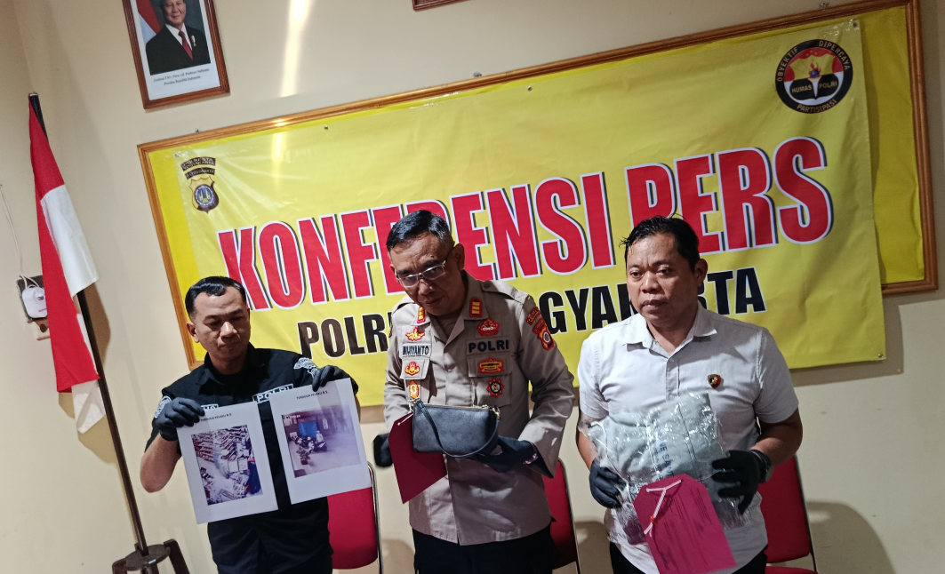 Polsek Mantrijeron Amankan Residivis Pencurian, Barang Bukti Berhasil Disita