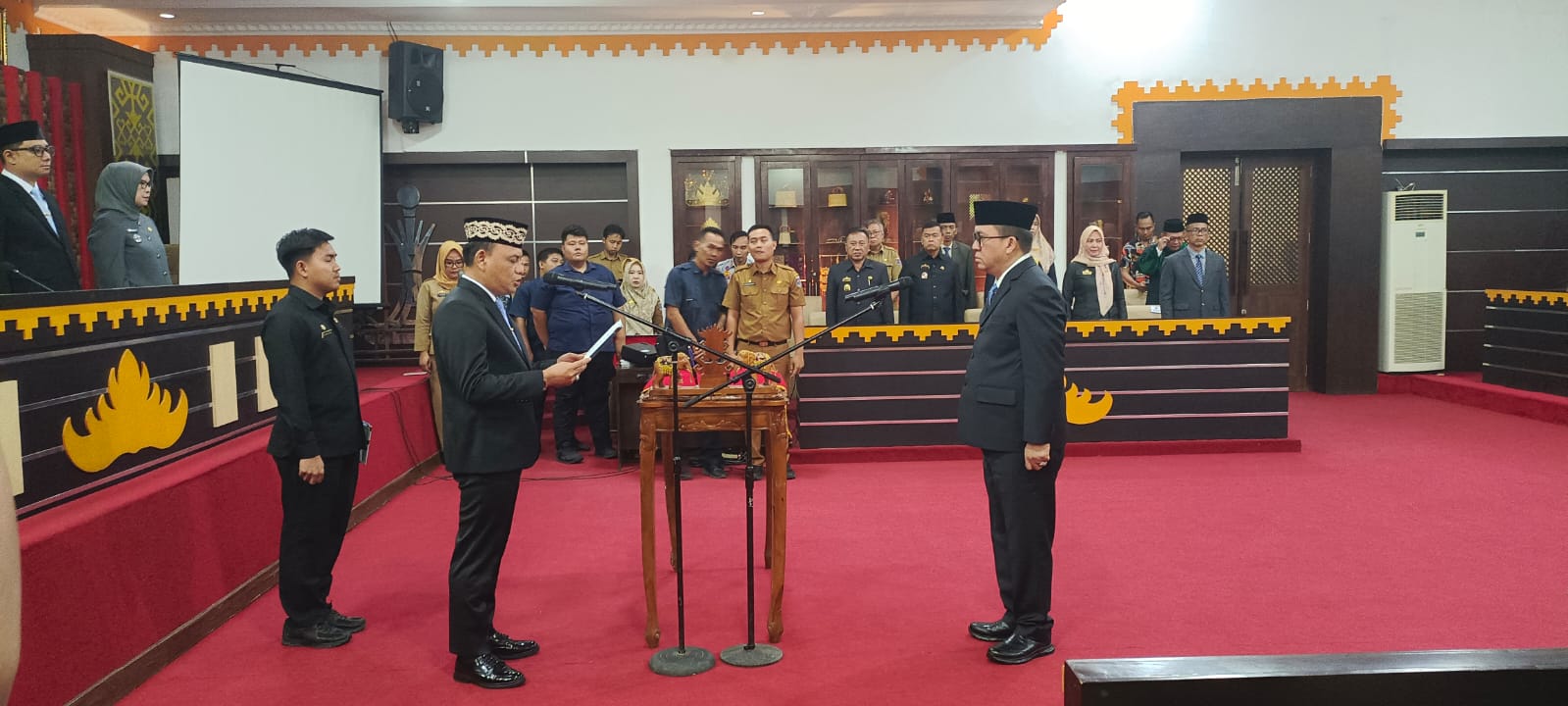 Henri Dunan Resmi Dilantik Sebagai Inspektur Kota Metro