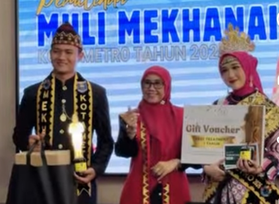 Keisha Nadira Tanjung dan Elia Andrenata Setiawan Raih Juara 1 Muli Mekhanai Kota Metro 2026