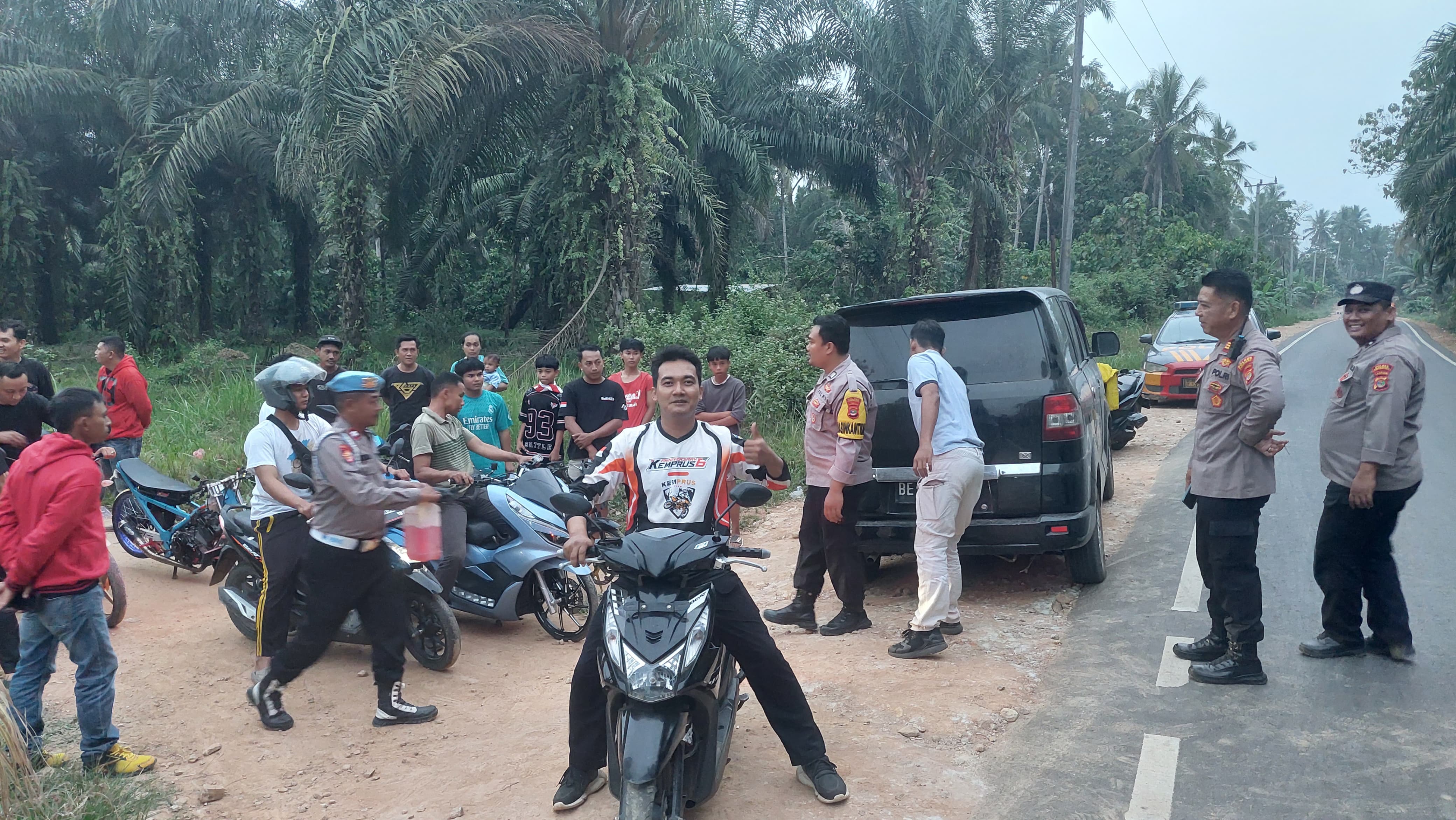 Berawal dari Laporan Call Center 110, Polisi Gerebek Balap Liar di Pringsewu