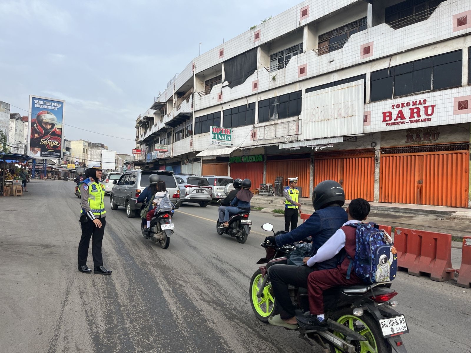 Libur Nataru Berakhir, Aktivitas Masyarakat Pringsewu Kembali Ramai