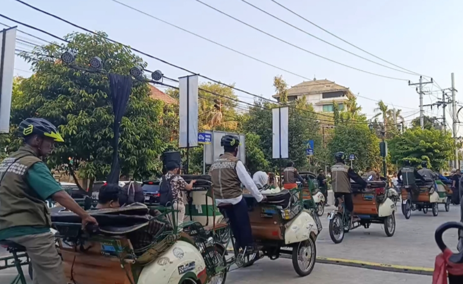 KHFF 2026 Hadirkan Jelajah Becak Listrik, Ajak Warga Menyusuri Sejarah Kotabaru