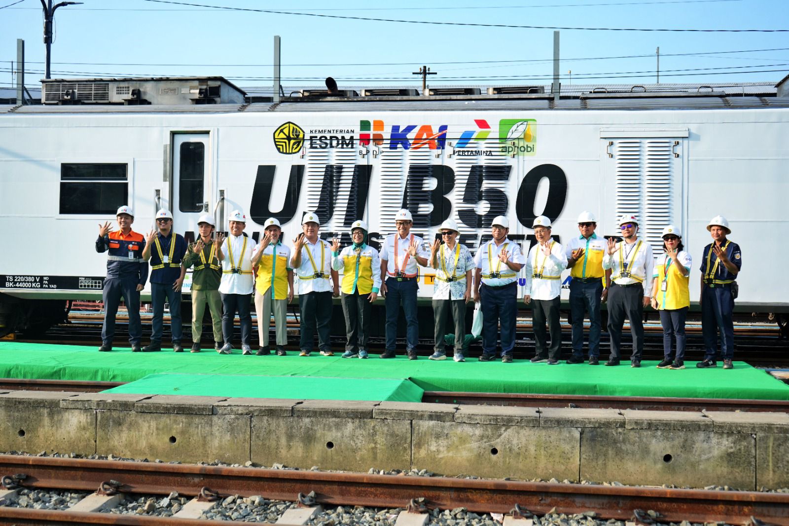 Uji Coba Biodiesel B50 di Perkeretaapian, KAI Daop 6 Perkuat Dukungan Energi Ramah Lingkungan
