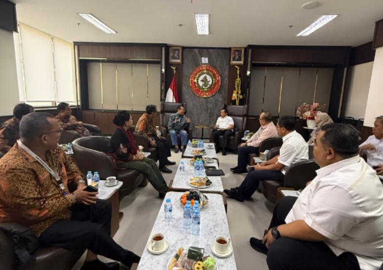 Pimpin SMSI Pusat, Ketum Firdaus dan Sekjen Makali Kumar Audensi dengan Kabaintelkam
