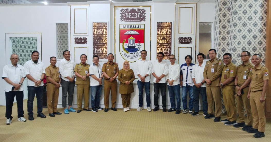 Pengurus PWI Lampung Bertemu Bupati Mesuji Jelang Persiapan HPN dan Porwanas 2027
