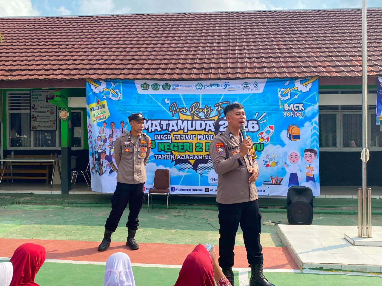 Matsama MTsN 2 Pringsewu, Siswa Dibekali Edukasi Antinarkoba dan Bullying