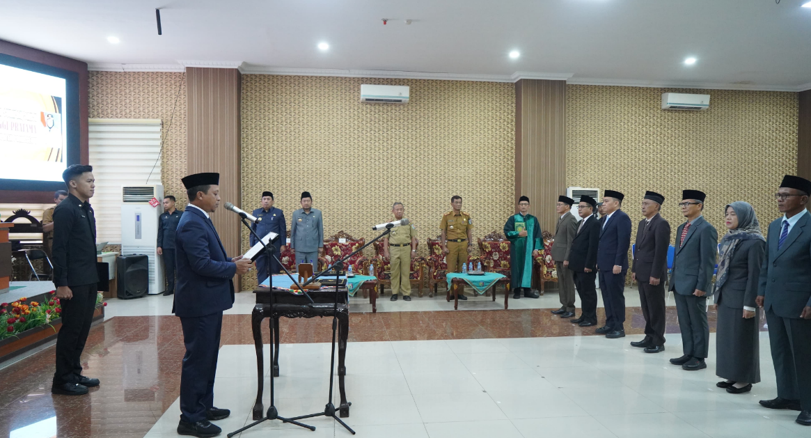 Resmi Dilantik! Ini 10 Pejabat Baru Pemkab Pringsewu yang Siap Mengemban Amanah