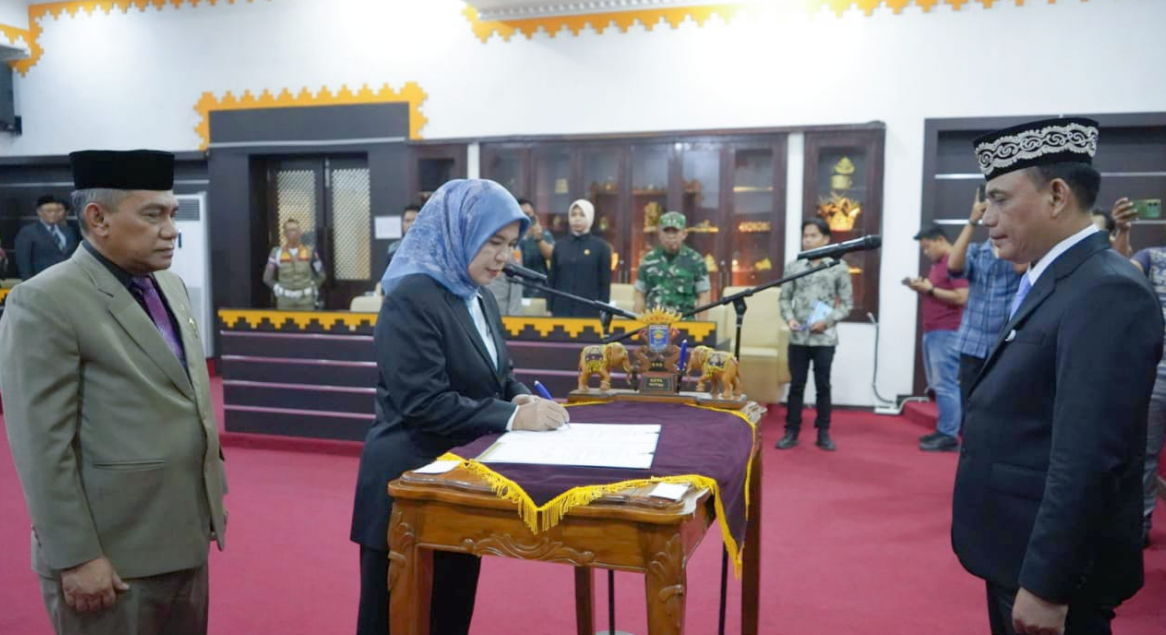 Dra Bayana Resmi Jabat Pj Sekda Kota Metro, Walikota Tekankan Integritas ASN
