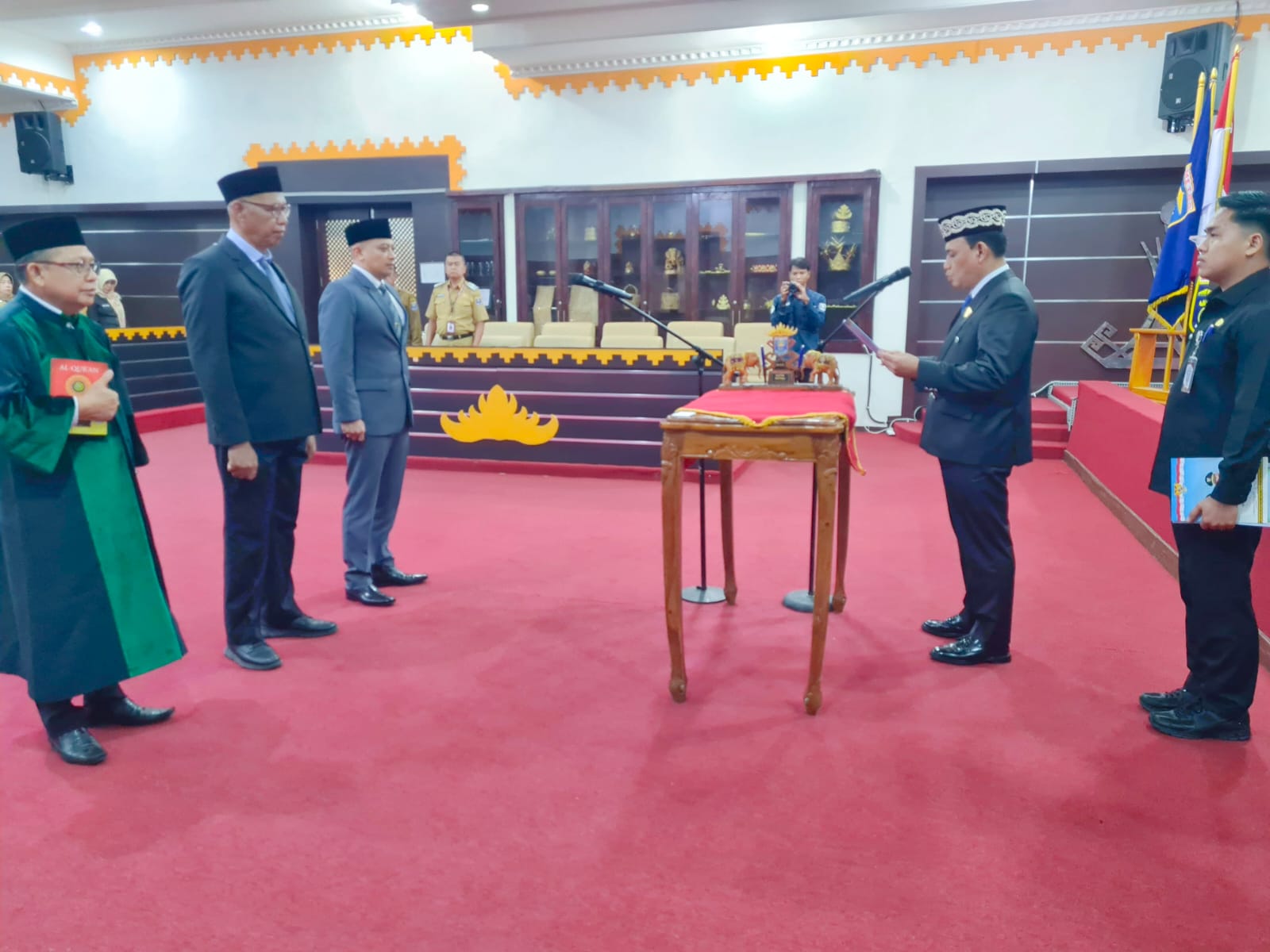 Walikota Metro Resmi Lantik Agus Pimpin Disdikbud, Kusbani Jabat Asisten II