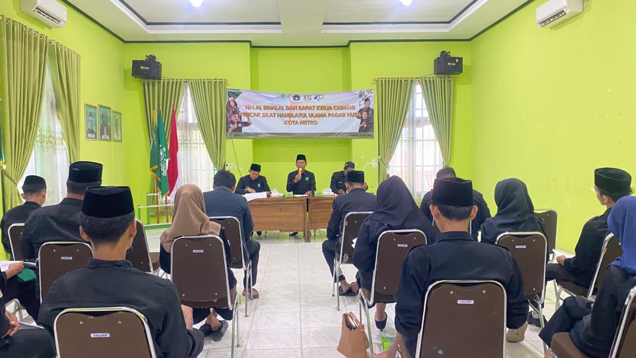Halal Bihalal dan Raker Pagar Nusa Kota Metro, Matangkan Program Penguatan Organisasi