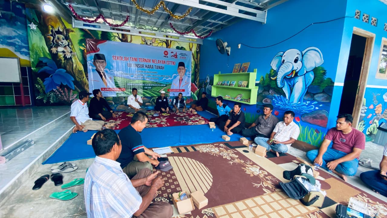Lewat STTN, Uji Unsur Tanah Jadi Langkah Nyata Dongkrak Ketahanan Pangan
