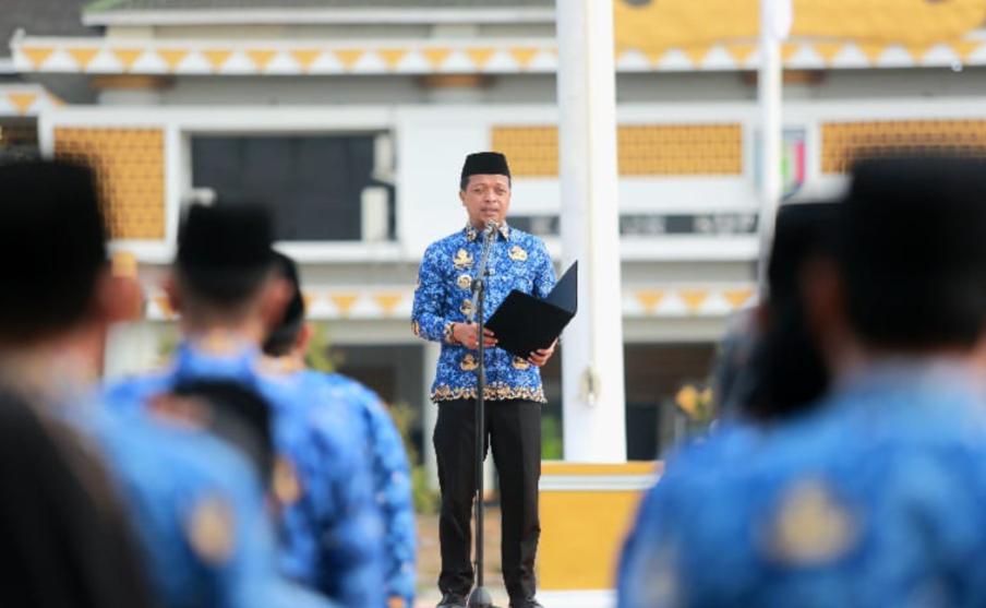 Upacara Sumpah Pemuda di Pringsewu, Bupati Ajak Pemuda Tak Mudah Menyerah