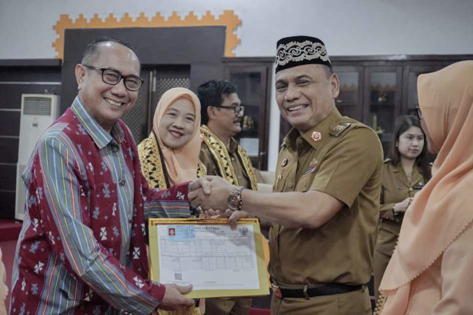 65 ASN Pemkot Metro Purna Tugas, Wali Kota Sampaikan Apresiasi