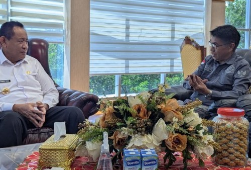 PJS Rencanakan UKW se-Indonesia Timur, Gubernur Gusnar: Saya Dukung Penuh