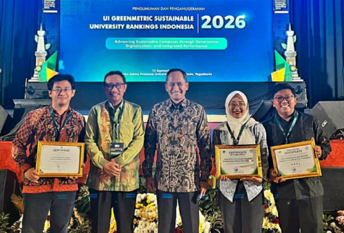 UIN Sunan Kalijaga Sabet Tiga Penghargaan UI GreenMetric 2026