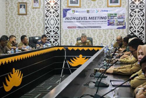 Jelang Nataru, TPID Metro Gelar High Level Meeting Pastikan Ketersediaan Pangan