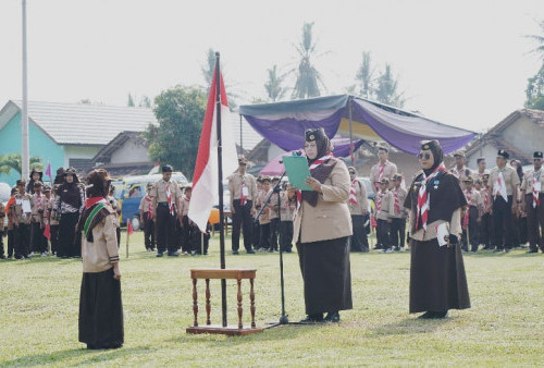 Peringati Hari Pramuka ke-64, Kwarcab Pringsewu Gelar Pesta Siaga