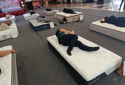 Unik, Lomba Rebahan di Jogja City Mall Sukses Curi Perhatian Pengunjung