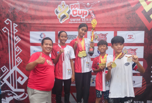 Syafa Azzahleia Dinobatkan Sebagai Perenang Terbaik Putri di PPI Swim Series Kalirejo