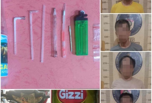 Satresnarkoba Tubaba Bekuk 4 Pelaku Sabu, Termasuk 2 Warga Sipil