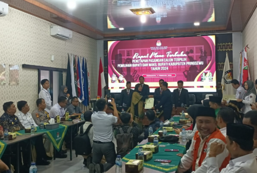 Riyanto dan Umi Laila Resmi Terpilih sebagai Pemenang Pilkada Pringsewu 2024