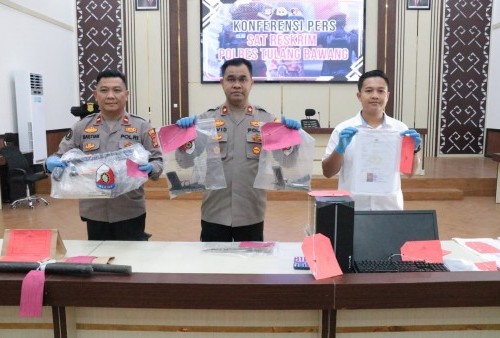 Satreskrim Polres Tulang Bawang Berhasil Amankan 11 Pelaku Tindak Pidana dalam Dua Pekan