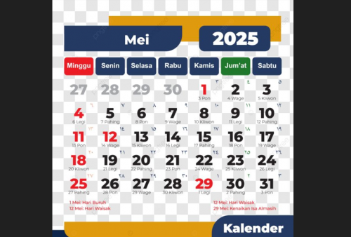 Asyik! Libur 4 Hari Berturut-turut Akhir Mei 2025, Catat Tanggalnya!