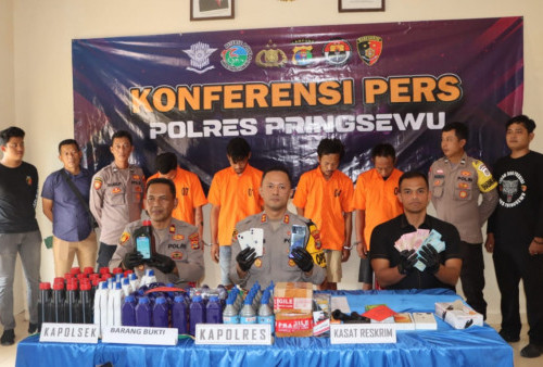 Pencurian Rumah dan Ponsel di Pardasuka, Polisi Amankan Pelaku dan Barang Bukti