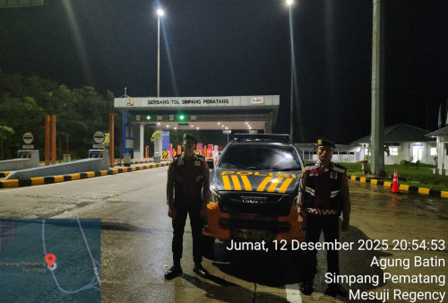 Samapta Polres Mesuji Perkuat Keamanan Jalintim dengan Patroli Salter dan KRYD